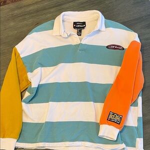 Airwalk x Forever21 Colorblock Polo Sweatshirt